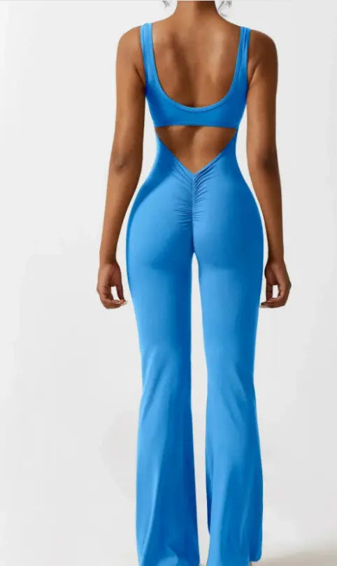 Tight Yoga Bodysuit Casual Hollow Seamless Clothing RightOn68