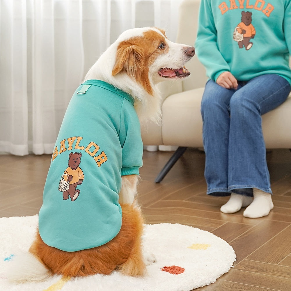Autumn And Winter Parent-child Pet Clothing Dog Clothes And Supplies Fleece-lined DC-Beyond Borders Collective