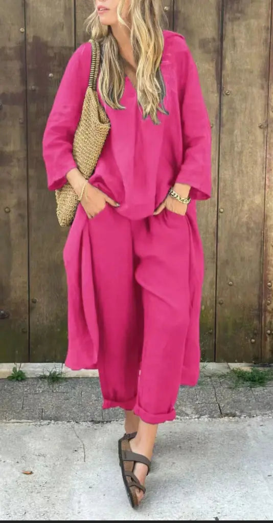 2pcs Long-sleeved Suits Dropshipman