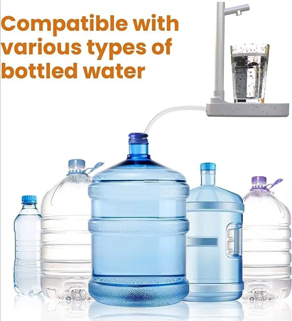 Automatic Rechargeable Water Dispenser With Stand RightOn68