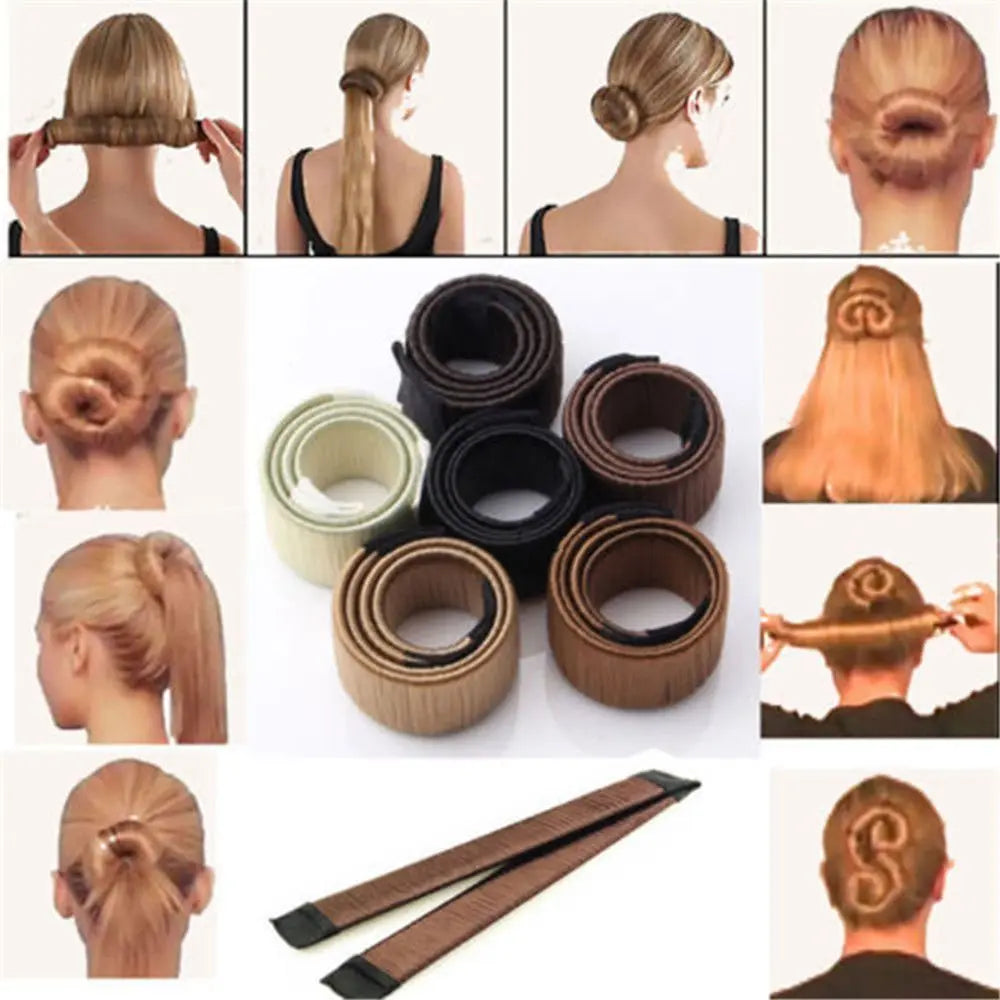 French Twist Hair Bun Maker Hair Tie RightOn68