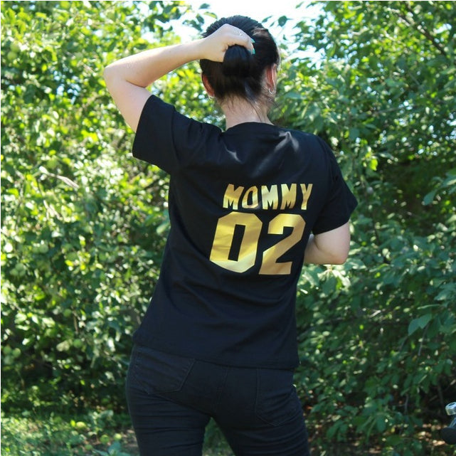 Parent-child Short-sleeved T-shirt Family Top DC-Beyond Borders Collective