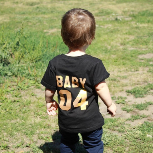 Parent-child Short-sleeved T-shirt Family Top DC-Beyond Borders Collective