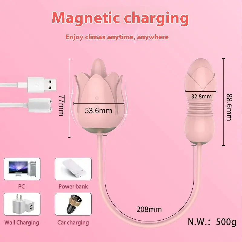 Lotus Series Funny Mute Vibration Sexy Female Toys DC-Beyond Borders Collective