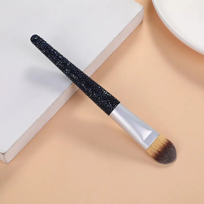 Diamond Encrusted Makeup Brush Soft Bristle Makeup Tool RightOn68