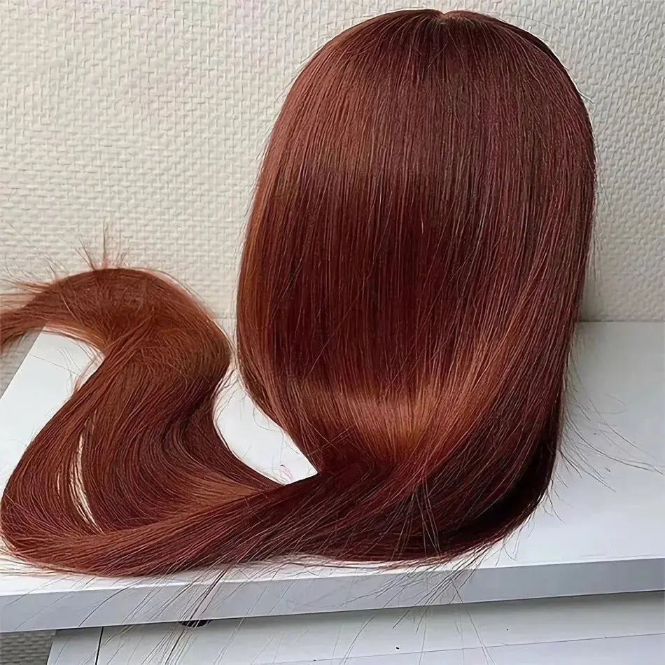 Straight Human Hair Lace Front Wig RightOn68