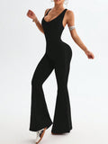 Cross-Back Beautiful Back Sexy One-Piece Yoga Pants DC-Beyond Borders Collective