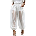Summer New Semi Transparent Mesh Solid Color Bloomers DC-Beyond Borders Collective